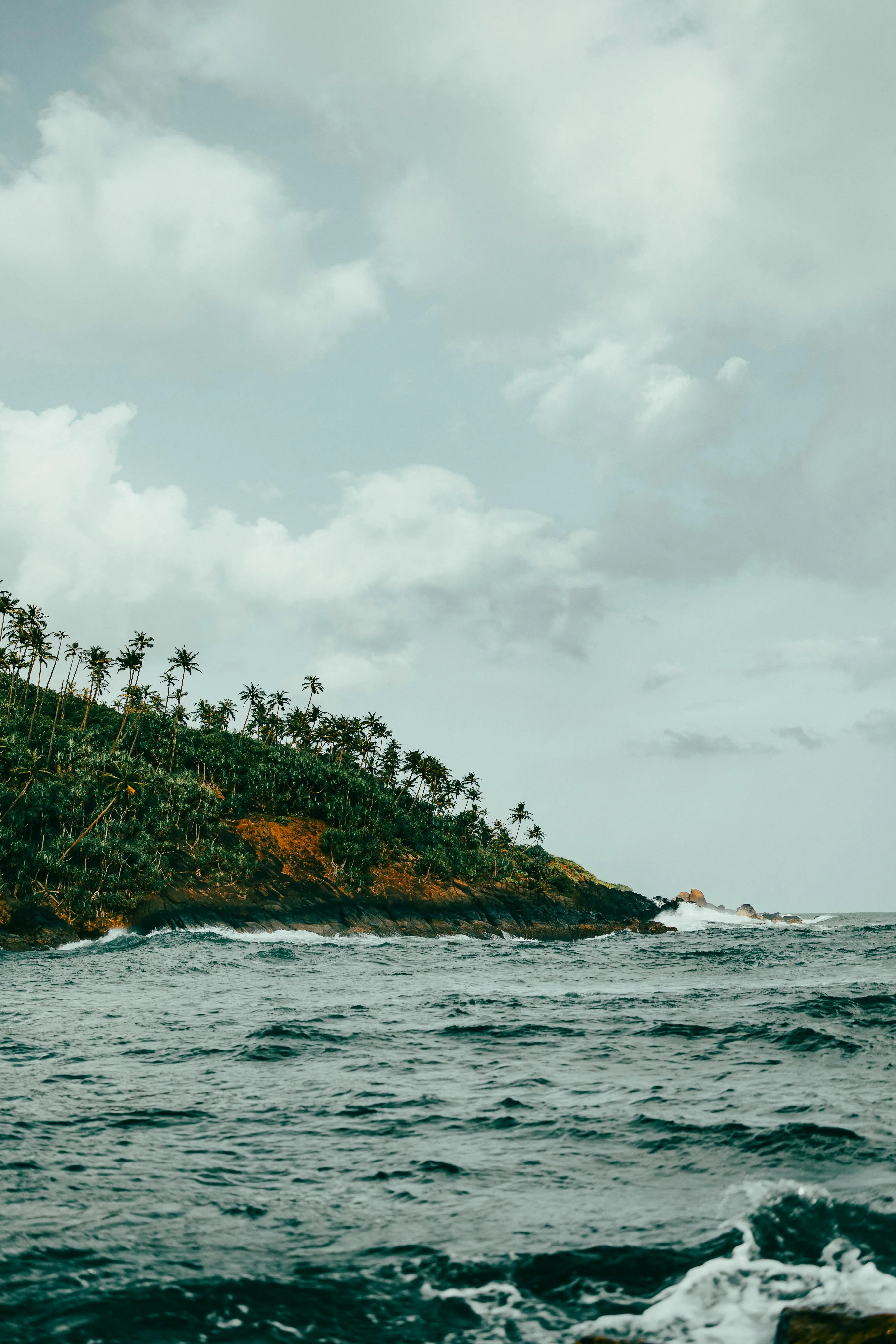 Scenic coastal views during a trek