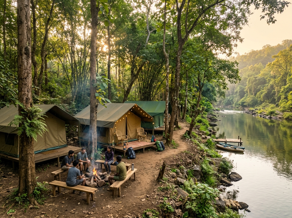 Dandeli Jungle Camp & Bonfire